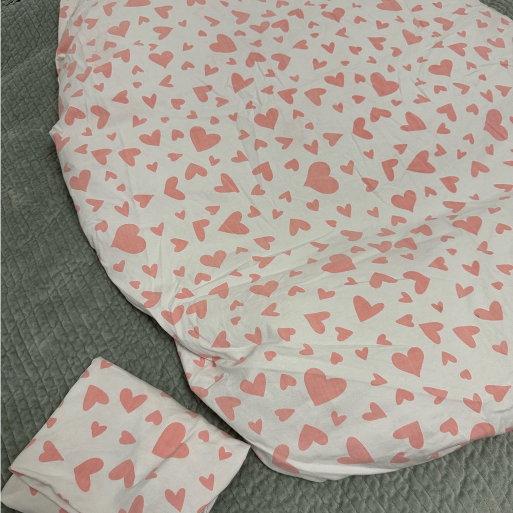 Norani Organic Cotton Crib Sheet and Changing Pad Cover